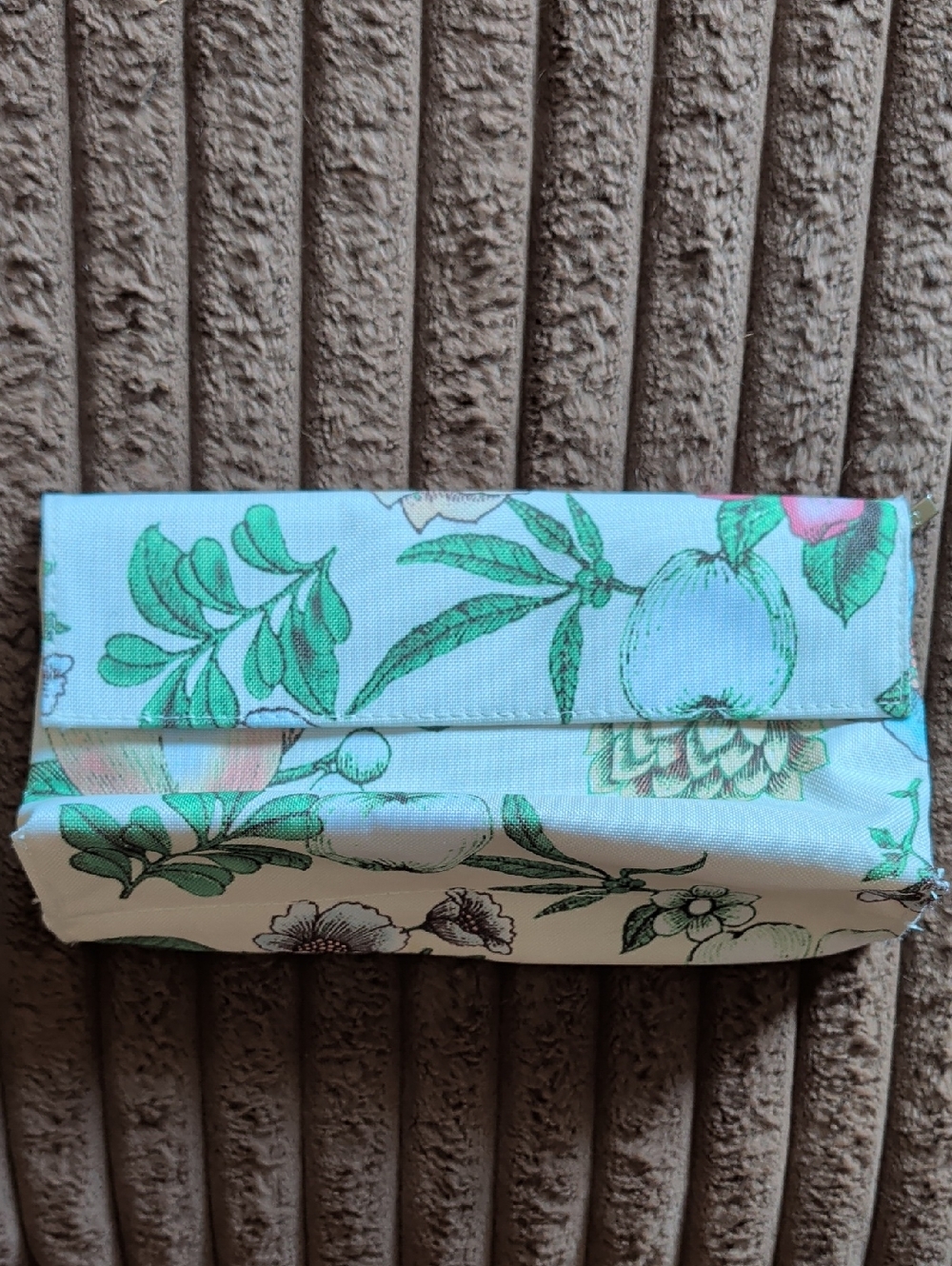 Clinique Floral Light Blue Cosmetic Bag